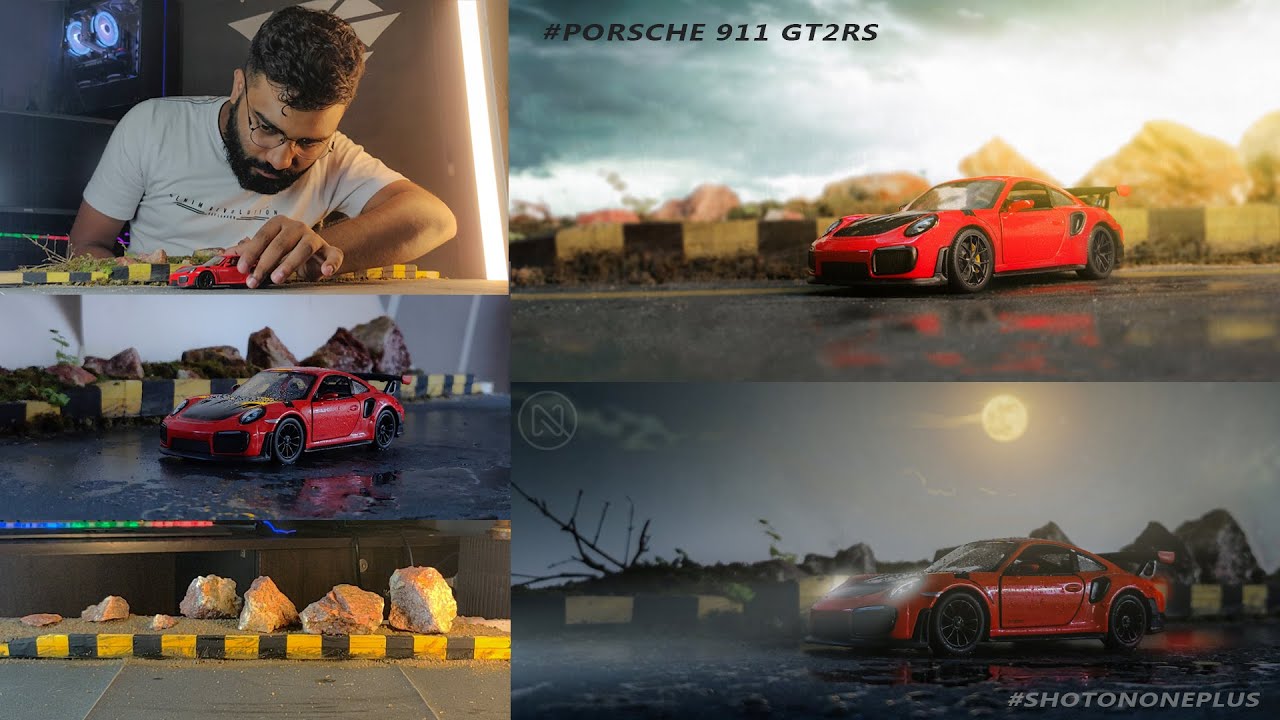 Toy Car | Mobile Photography | Porsche 911 GT2RS | Miniature Photography.