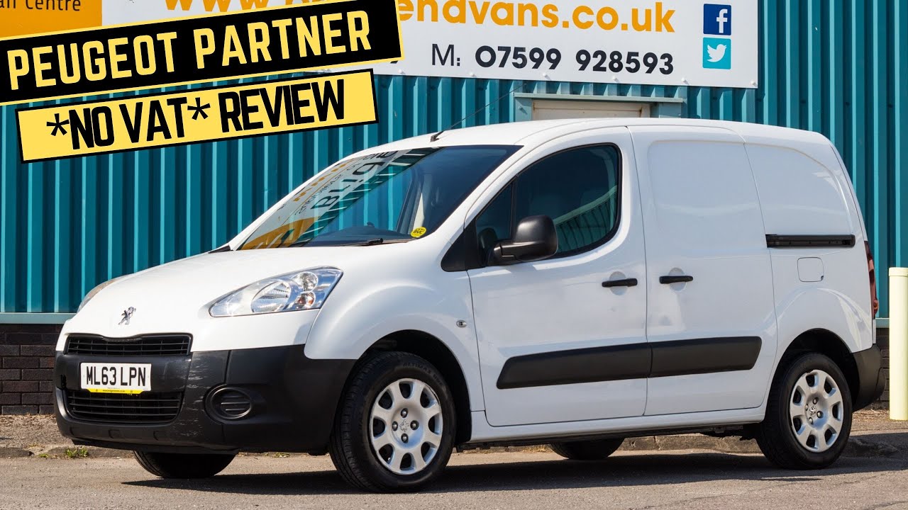 Detailed Walk & Talk Review of Peugeot Partner No VAT Van
