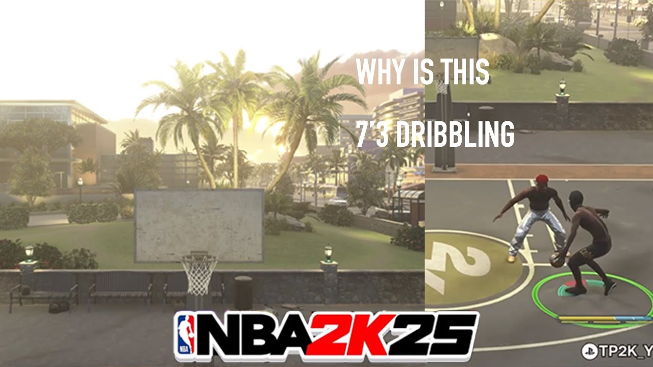 7'3也能运？NBA2K25 7'3 ISO DEMIGOD...221 BOLBOL建模？？文班亚马建模？？