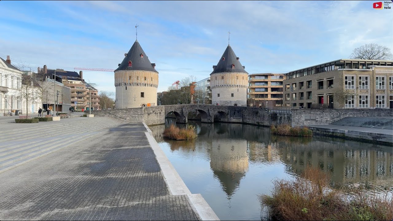 KORTRIJK  🇧🇪   |  Stad / Une Jolie Ville Belge  | Belgique Bretagne Télé