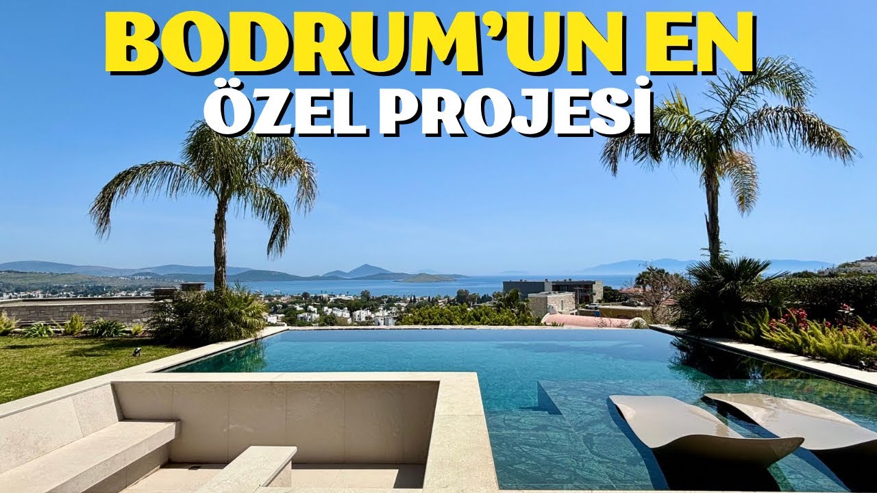 BODRUM’DA ULTRA LÜKS SATILIK VİLLALAR-A335