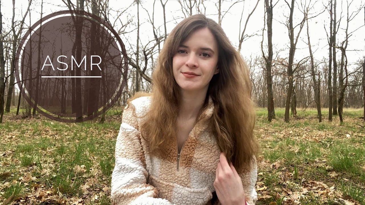 ASMR CZ - PŘÍRODNÍ TRIGGERY V LESÍKU 🌲🌳