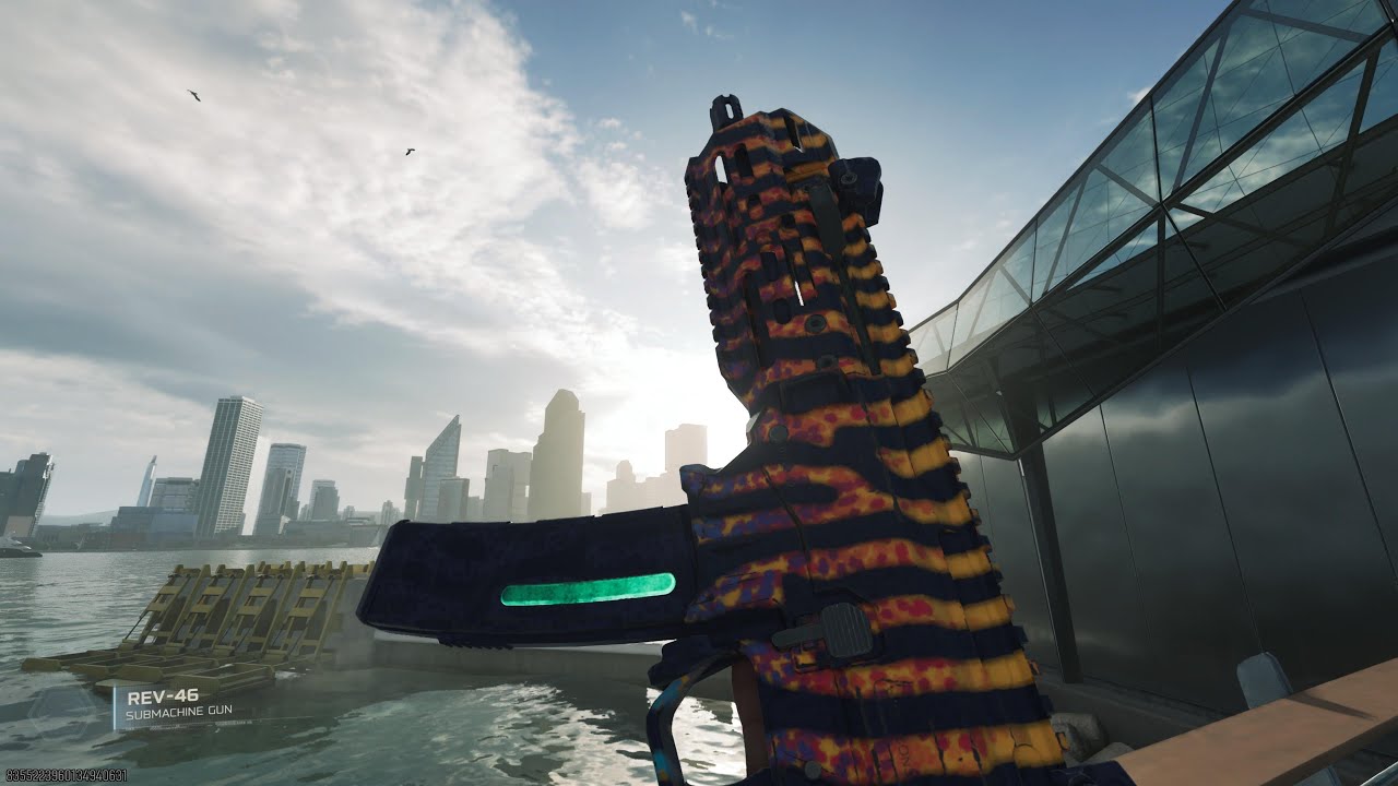 TRYING  OUT A NEW SMG (REV -46) IN THE SEASON BUT WITH NO ATTACHMENT