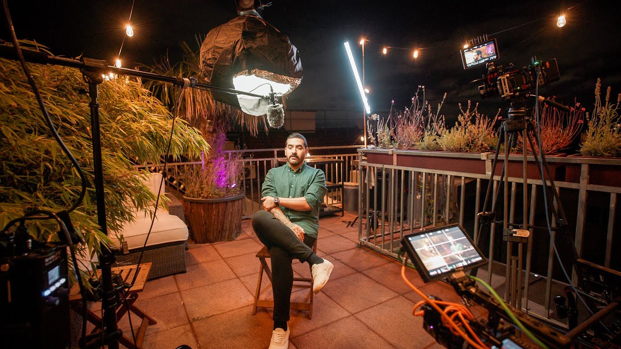 How I shot this Cinematic Interview - 3 Red Camera Setup (RED Komodo X)