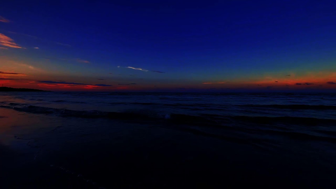 Continuous Ocean Surf at Night for Deep Sleep and Natural White Noise