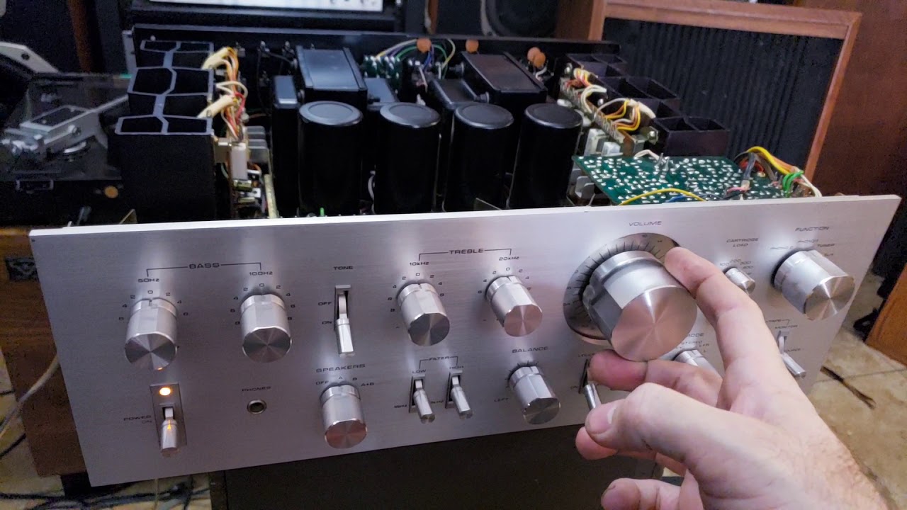 Marcus SA-9500II Post Recap Repair Demo & Peak Inside