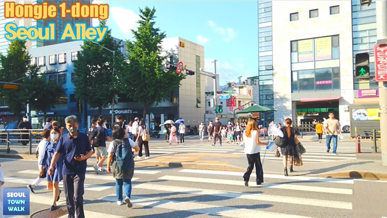 【4K】 Walk Seoul Korea - 서울 홍제1동 골목 걷기 (홍제동) | Hongje 1-dong Alleys [서대문구2 | Seodaemun-gu2] 20(2)-14