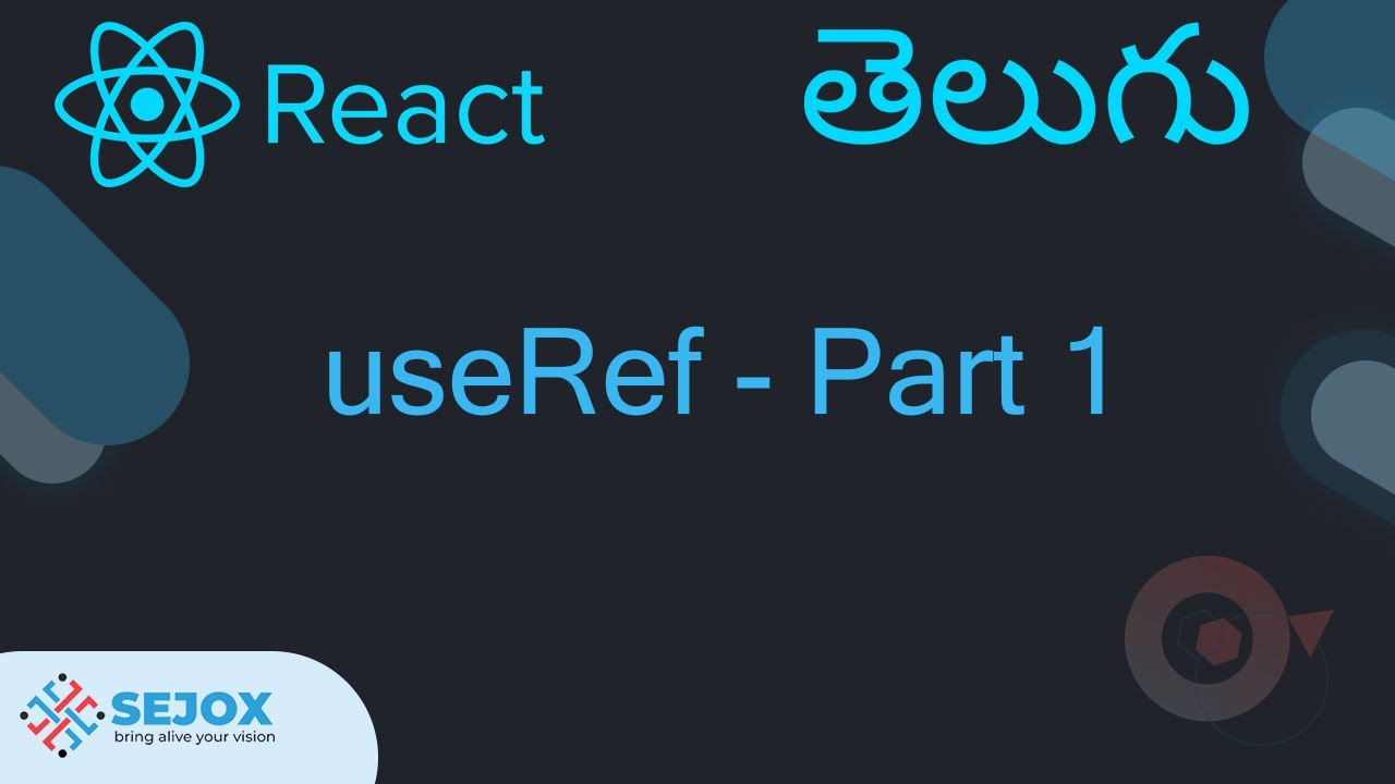 19 React Hook useRef   Part 1 in Telugu