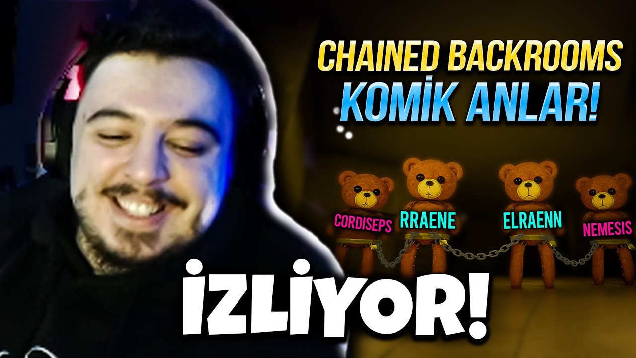 Cordiseps Chained in the Backrooms Editimi İzliyor! (KOMİK ANLAR)