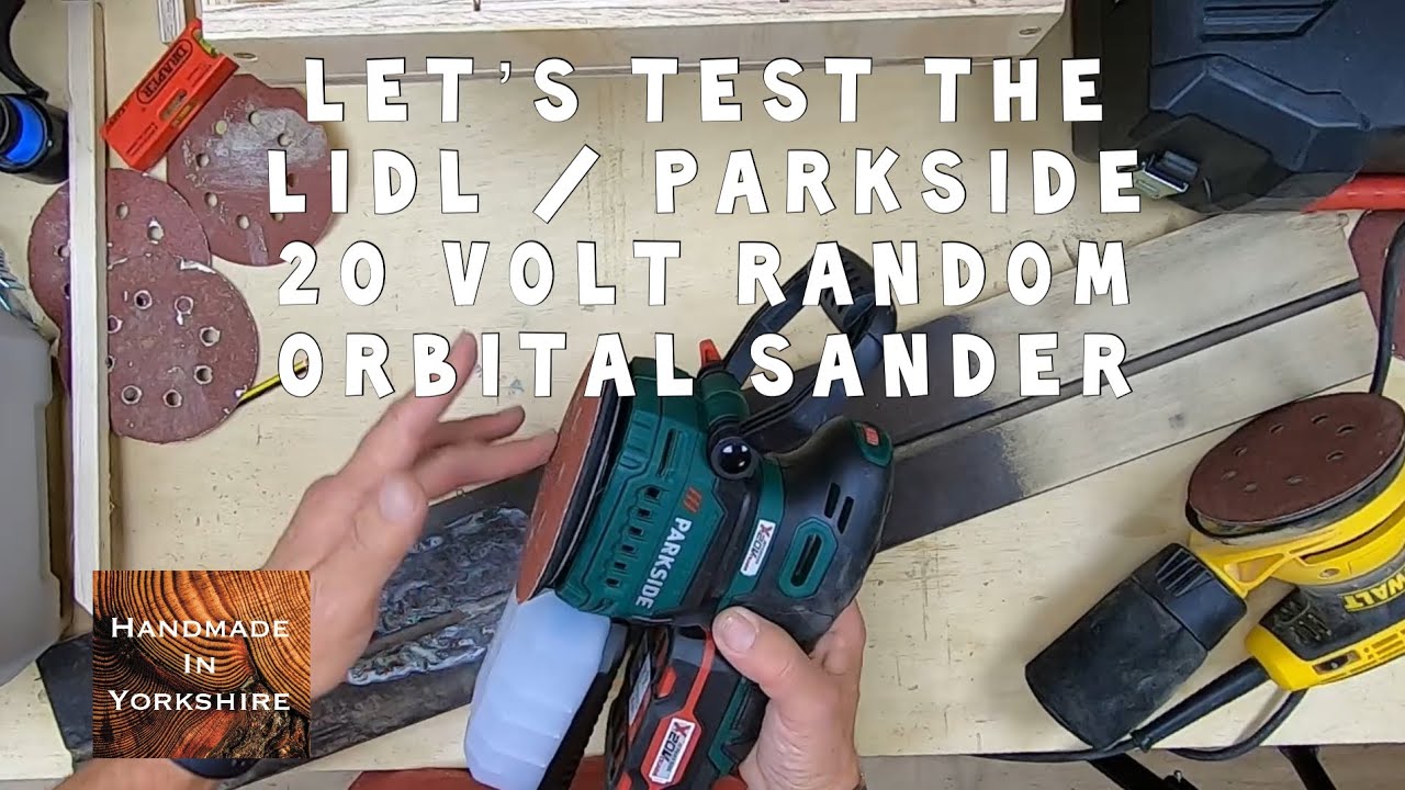 Parkside cordless random orbital sander - test and review