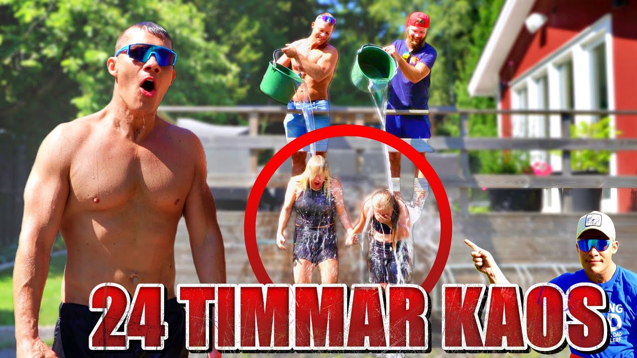 24 TIMMAR KAOS MED 11-åring på CAMPING 🏕️😱