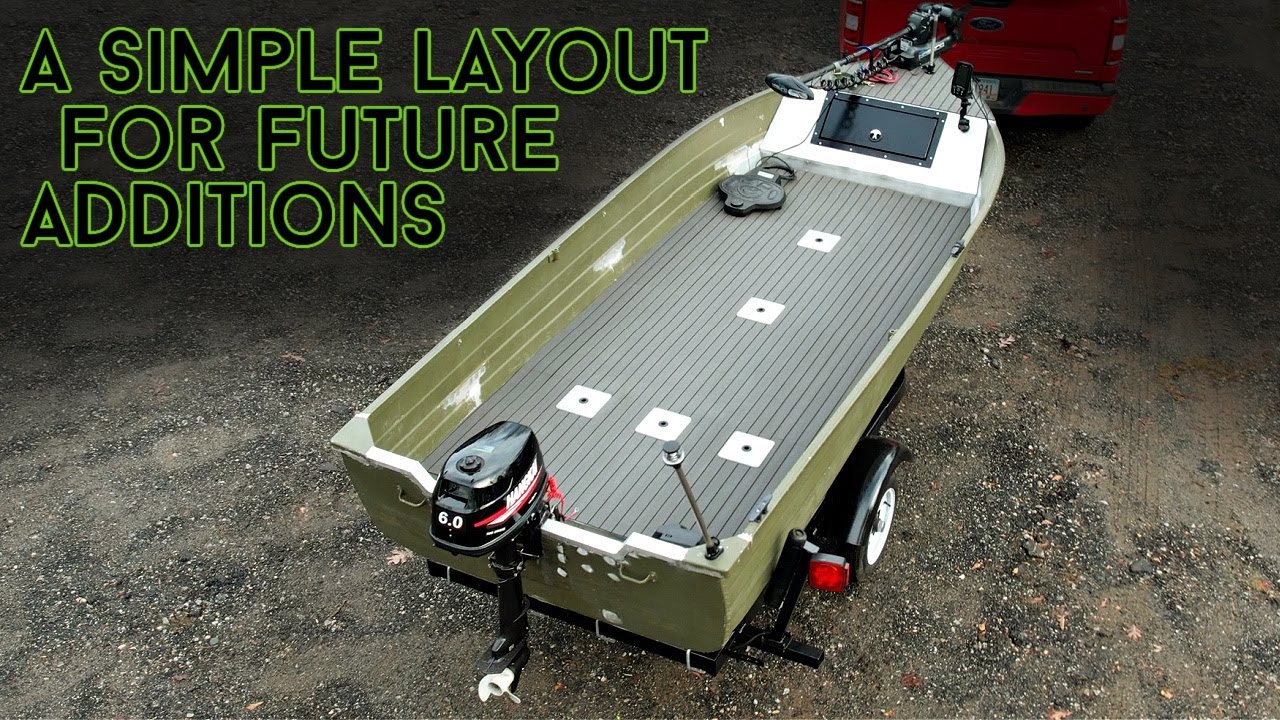 Simple Layout for Future Additions | 14' V Hull