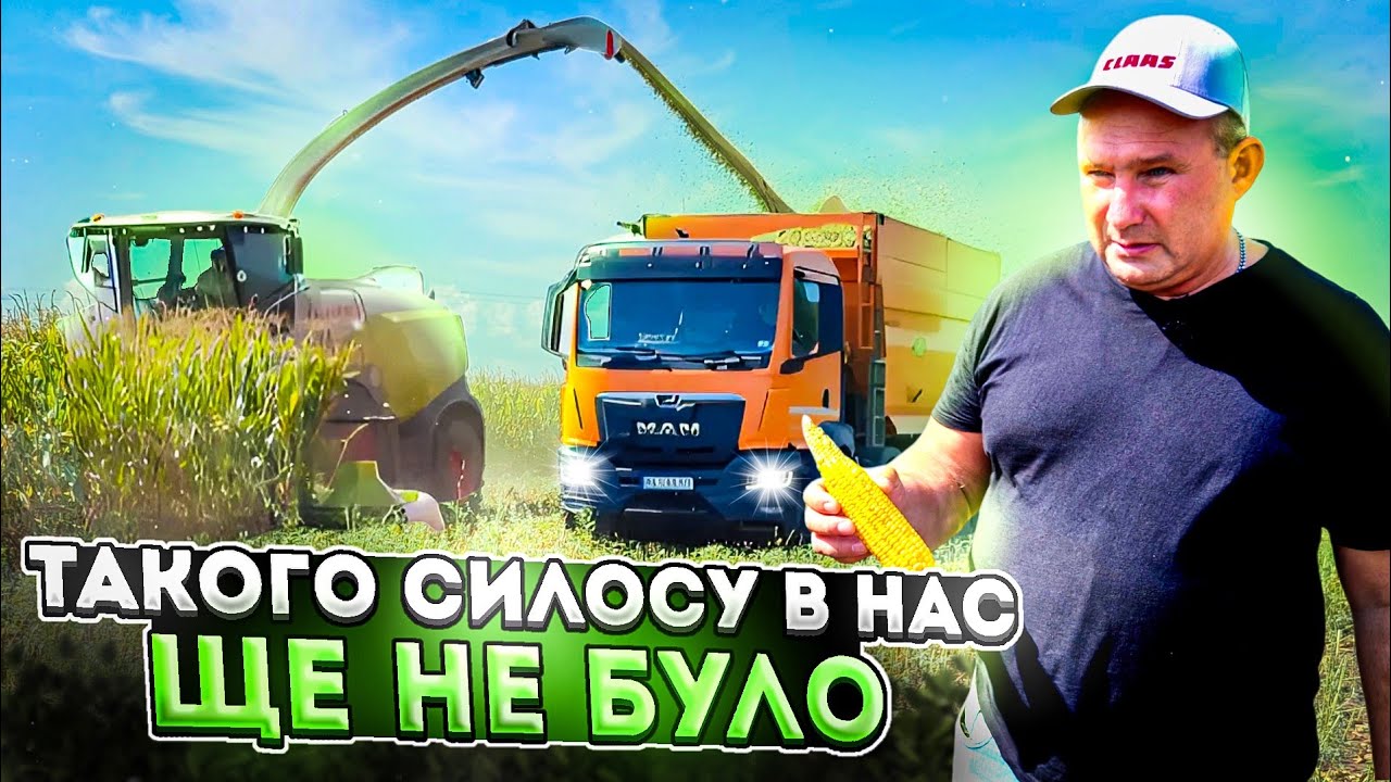 Збирання кукурудзи на силос Claas Jaguar 960 у Дніпрі. Якісний корм - вищі надої!