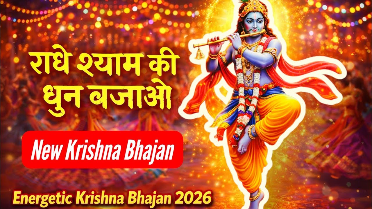 Radhe Shyam Bhajan | Energetic Krishna Bhajan 2026 | Garba Dance Devotional Song