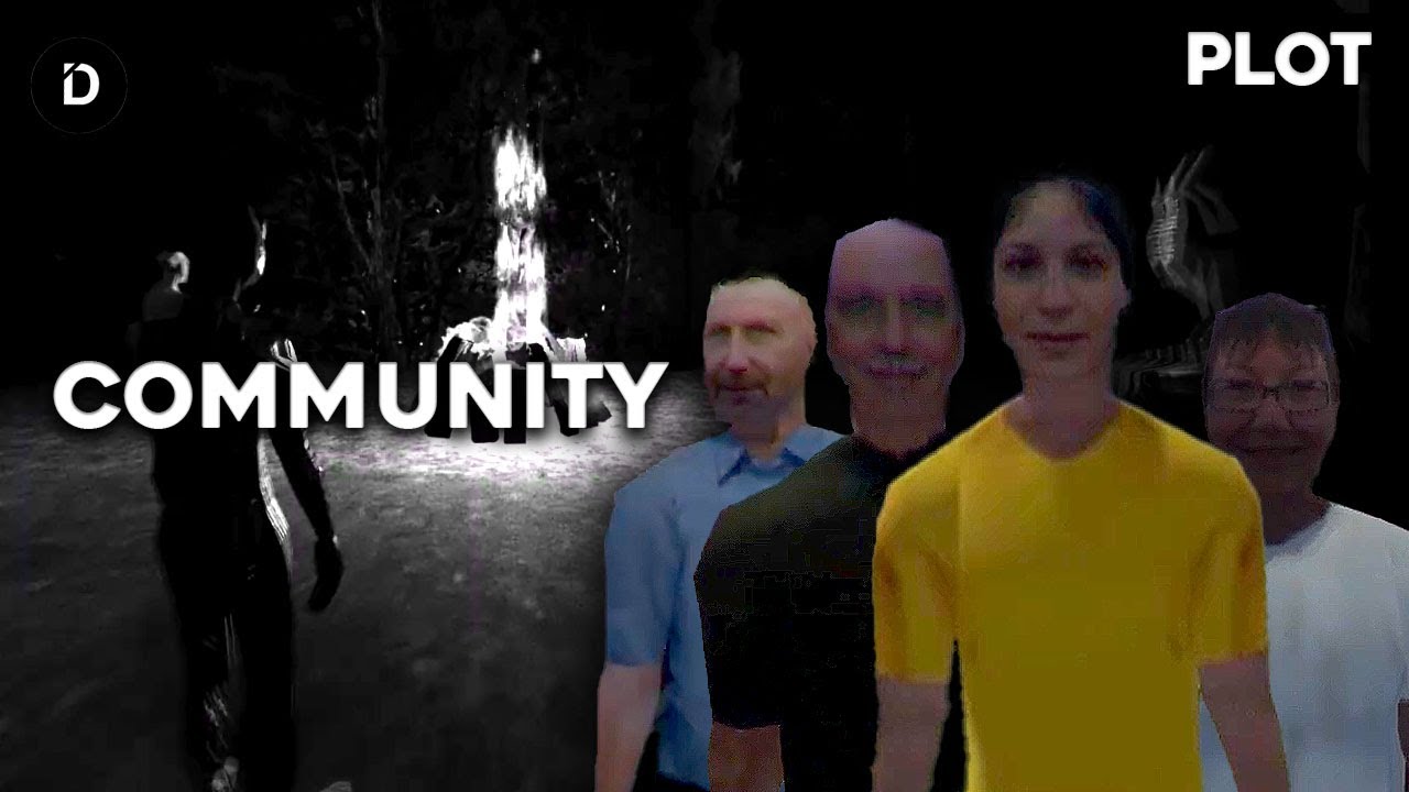PLOT: Komunitas Kecil ini Menyembunyikan Sesuatu (Cerita Game Community All Endings + Penjelasan)