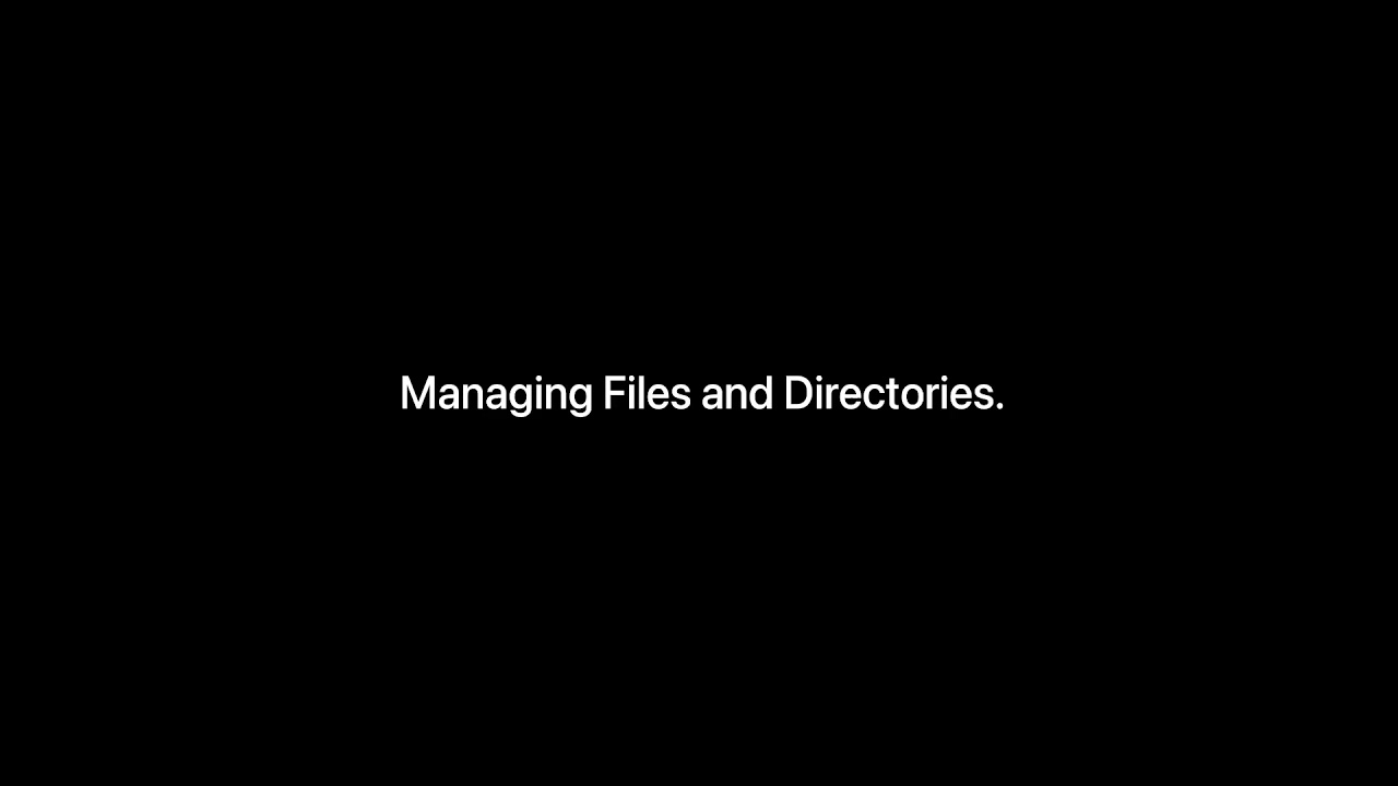 Sistem Operasi - Lab 8 Managing Files and Directories
