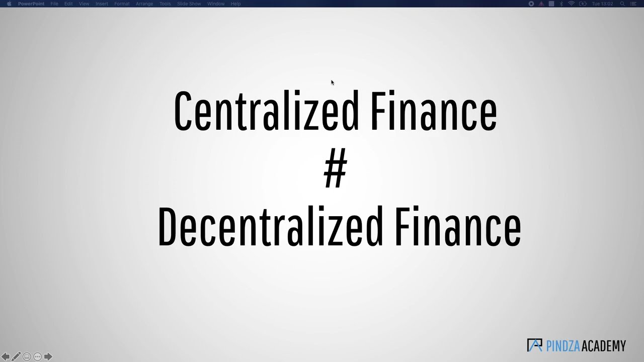 THE DIFFERENCE BETWEEN CEFI AND DEFI