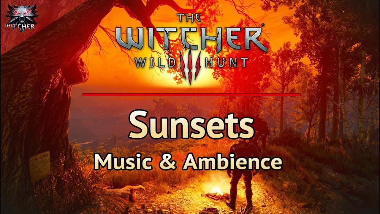 The Witcher 3 Emotional and Relaxing Soundtrack - Sunsets - Witcher Music & Ambience #study
