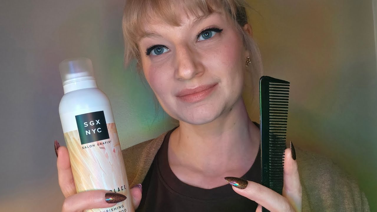 ASMR Salon Roleplay ✂️ (Gentle Whispering and Tapping) 
