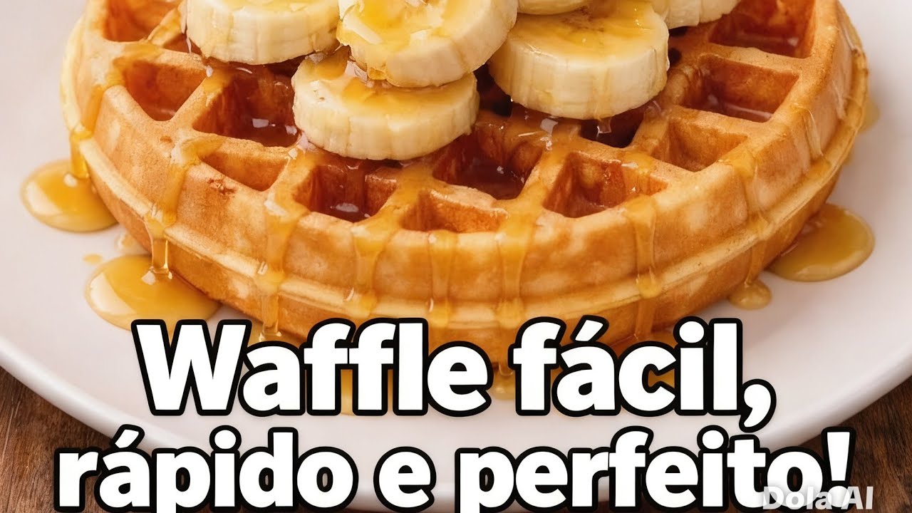 Walffer perfeito!!!! Rápido e fácil 🧇🥞😋