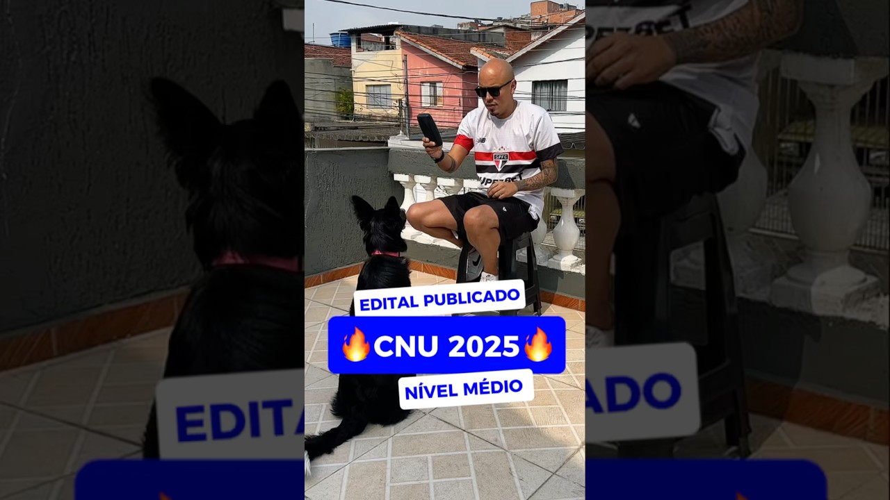NOVO EDITAL CONCURSO CNU 2025