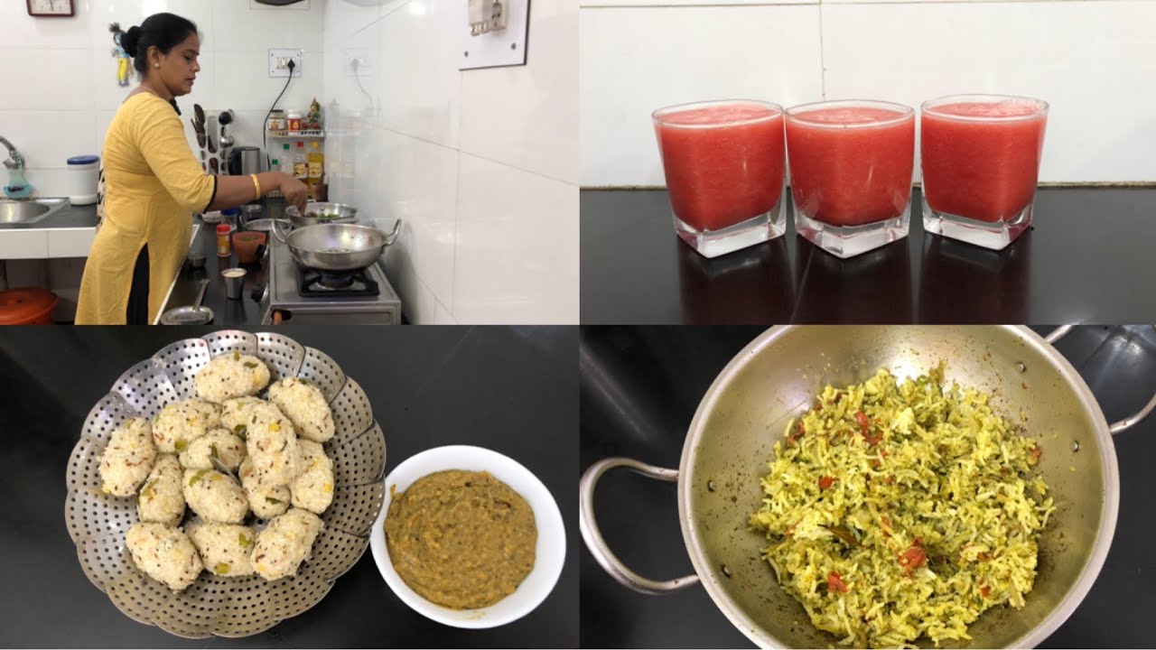 Monday Cooking Vlog | Samai Kozhukattai | Brinjal Chutney |  Pudina Rice