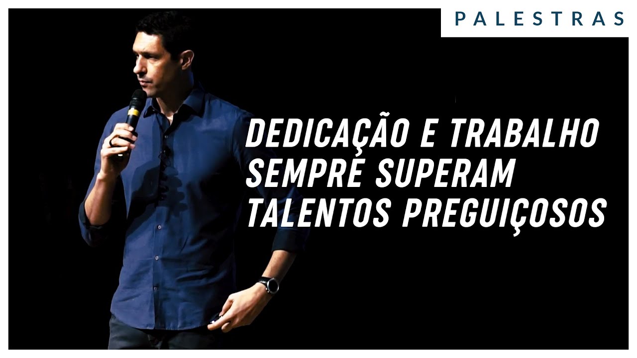 DEDICA&Ccedil;&Atilde;O E TRABALHO SEMPRE SUPERAM TALENTOS PREGUI&Ccedil;OSOS
