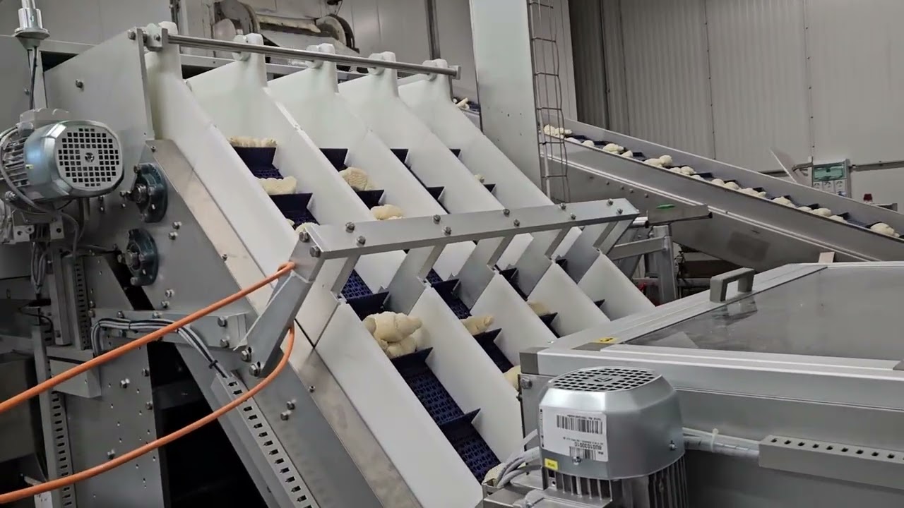 Frozen pastry packaging line