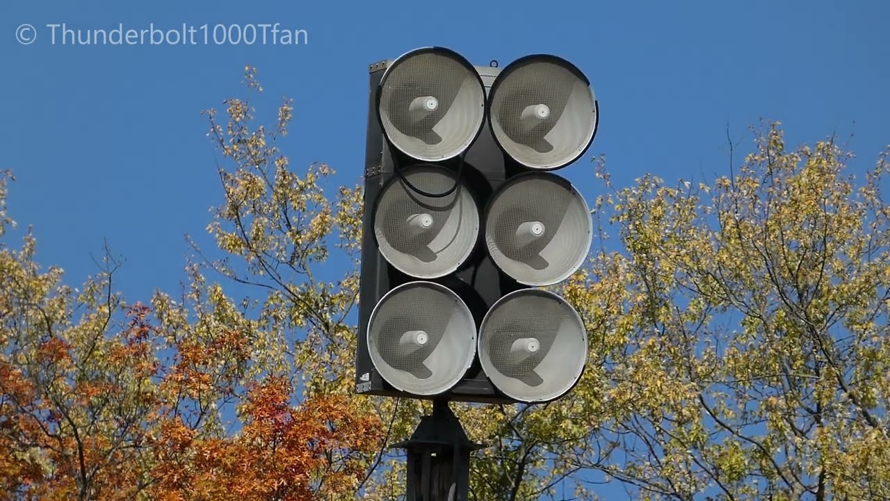 Federal Signal EOWS*612 Siren Test | All Signals + Westminster Chimes | Forest Hills, PA | 10/19/24