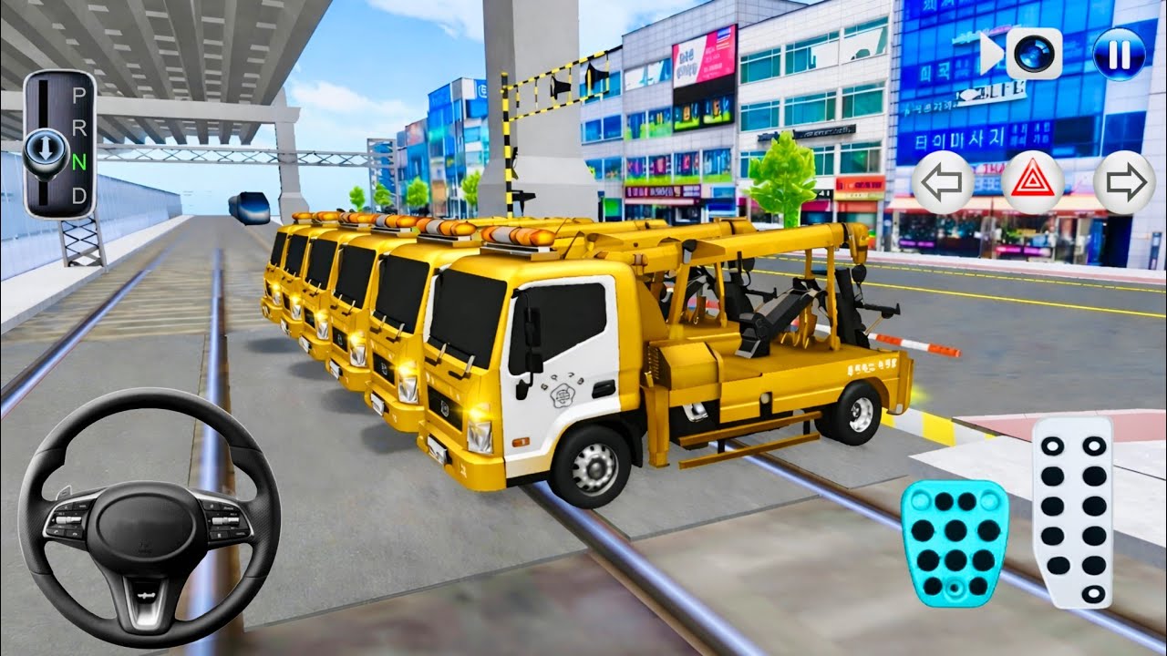 New Hyundai Xcient & All Vehicles vs Bullet Train Crash Experience | 3D Driving Class 2026 Car Game