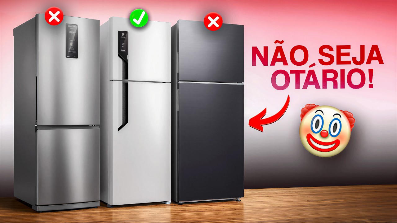 ENCONTREI as 5 MELHORES Geladeiras para Comprar SEM MEDO de ERRAR em 2026 (SEM PATROC&Iacute;NIO!)