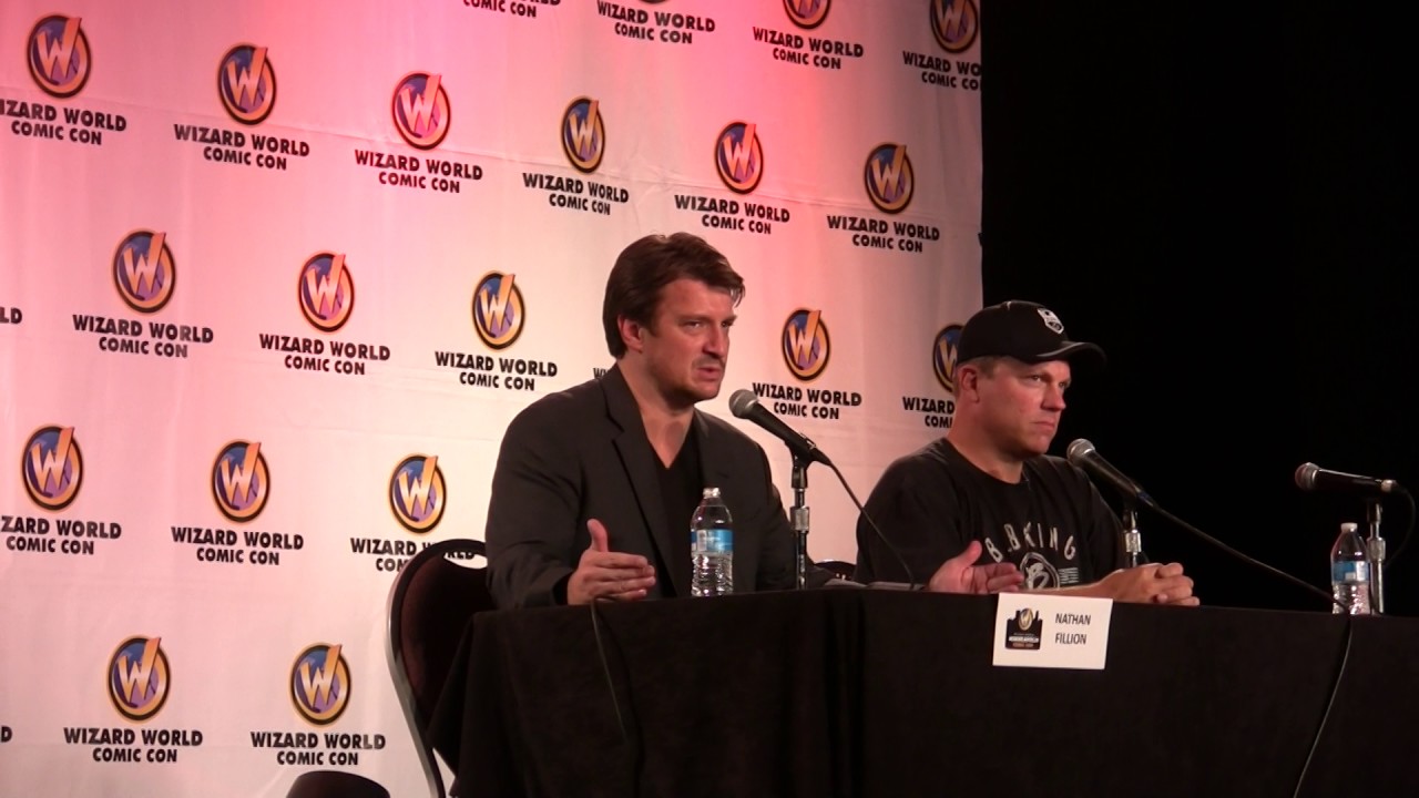Nathan Fillion & Adam Baldwin - Wizard World Minneapolis (Full Panel) (Part 1)