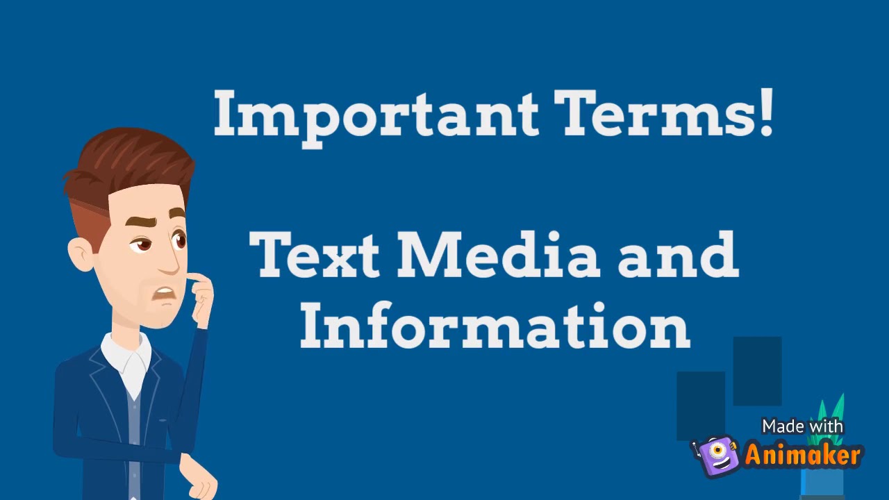Text Information and Media