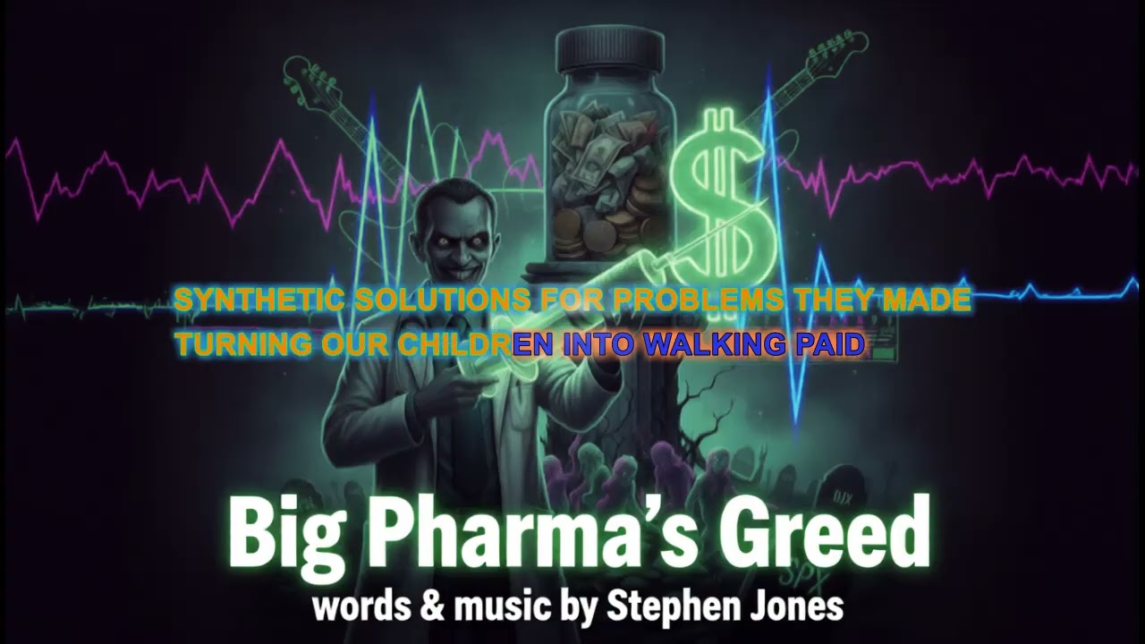 Big Pharma's Greed by Stephen Jones