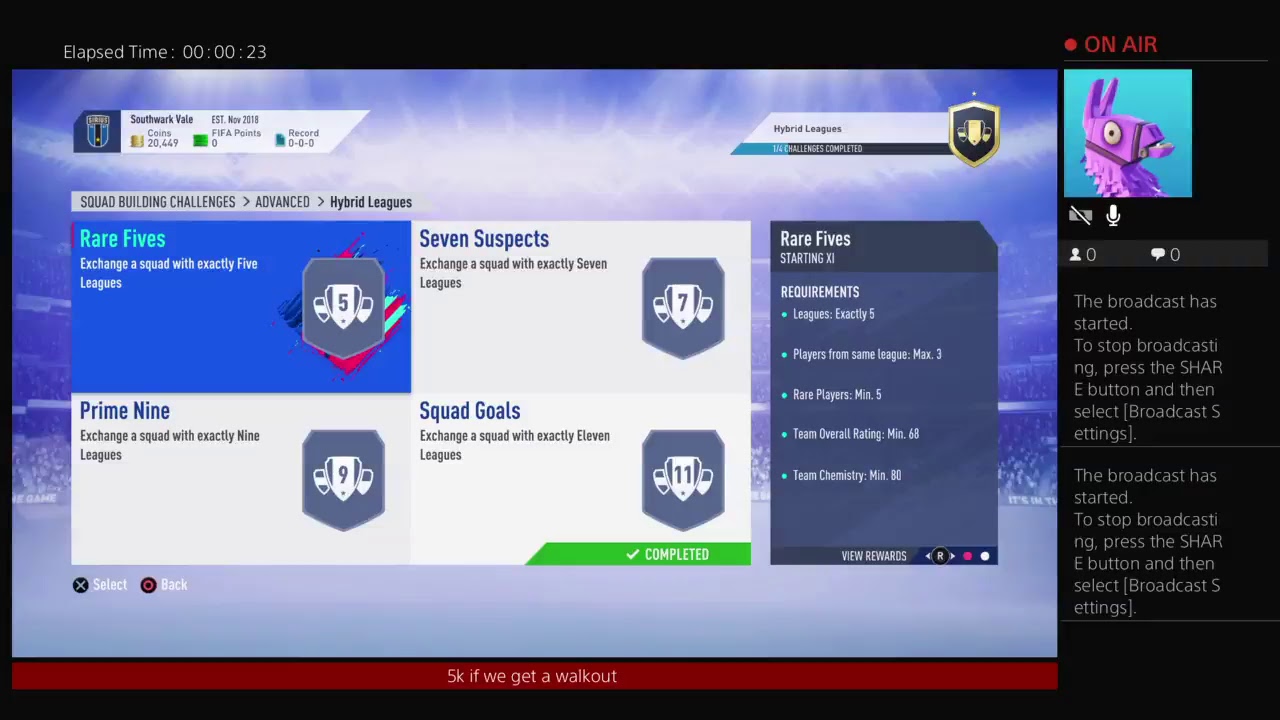 Fifa 19 Sbcs and coin give away