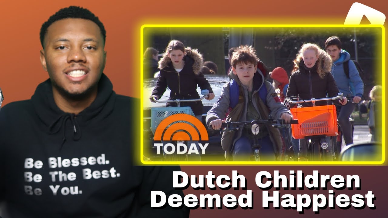 Dutch Children Deemed The Happiest In The World | REACTION!