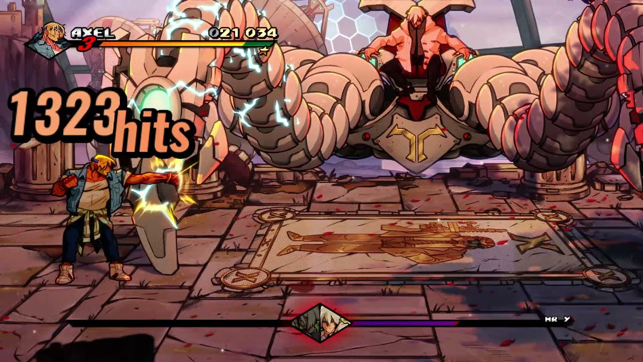 Streets of Rage 4 - Stage 12 Full Combo Mania Axel Rank S Perfect 216k v5 (9/9)