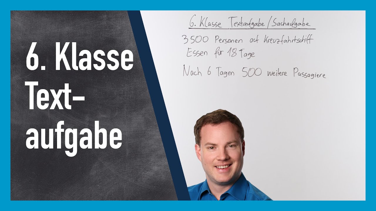6. Klasse: Textaufgaben / Sachaufgaben