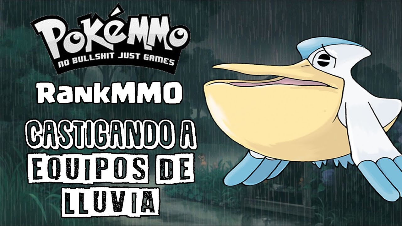 CASTIGANDO A EQUIPOS DE LLUVIA! | Clasificatoria OU | PokeMMO | Slurpuff