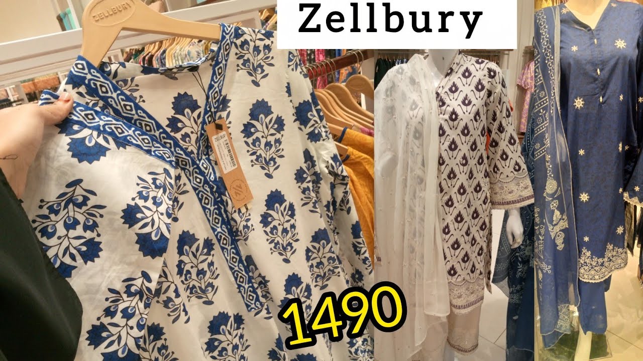 Zellbury New Collection 📣 Zellbury Winter Collection 💞 1490 only♥️ Clothes World 