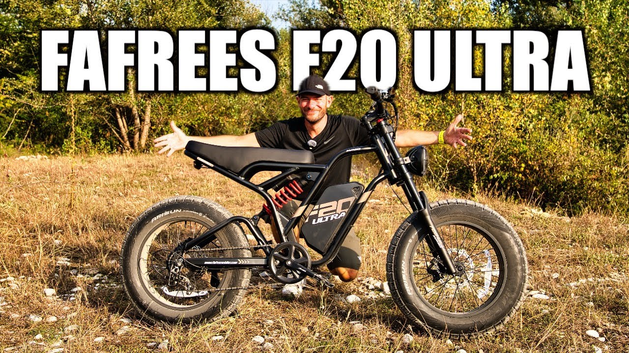 Bici Elettrica PAZZESCA ! PURO DIVERTIMENTO! FAFREES F20 ULTRA