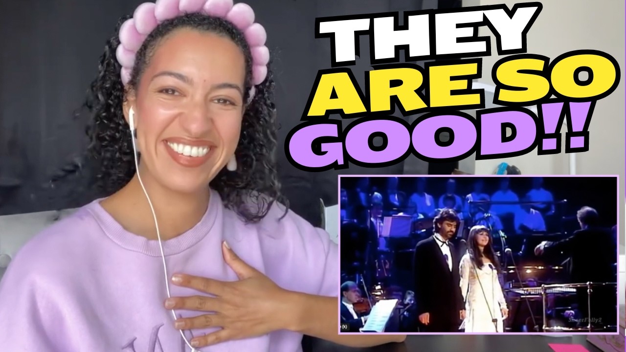 Opera Singer Reacts To Sarah Brightman & Andrea Bocelli - Time To Say Goodbye | Tea Time With Jules