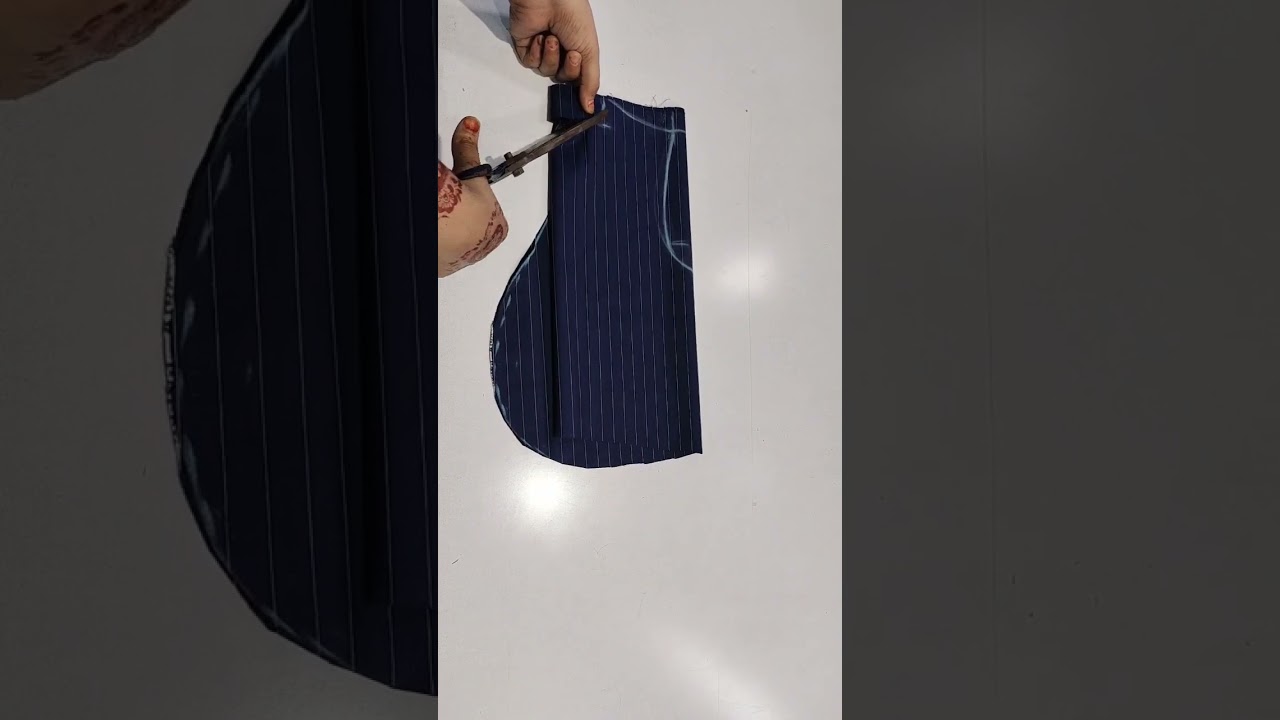 Waist coat || Sadri jacket cutting || Bundi making || #yshorts #shorts #designernushratnaz #sewing