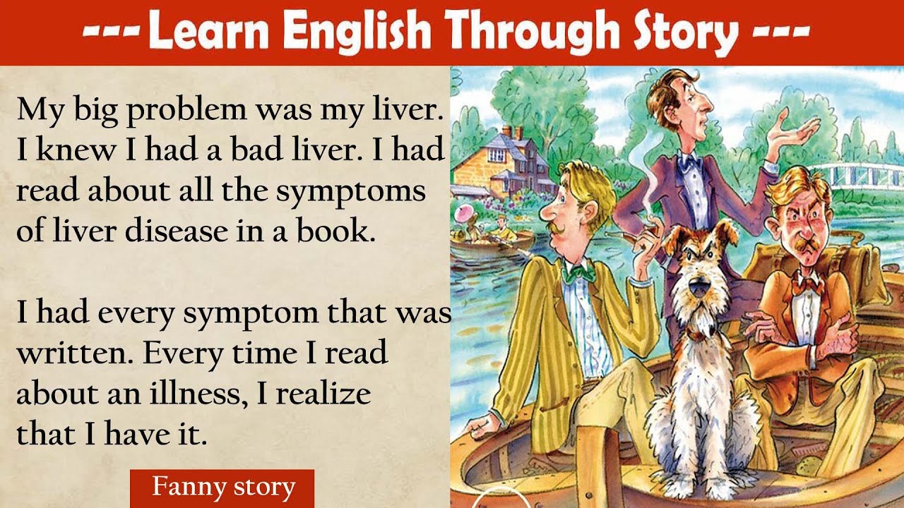 A funny story about three men || Three Men in a Boat || English Listening and Speaking Practice