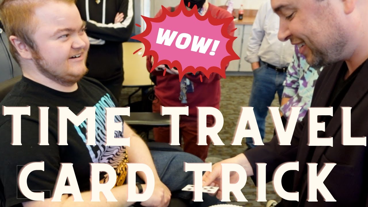 Going Back In Time!?  Amazing Time Travel Card Trick
