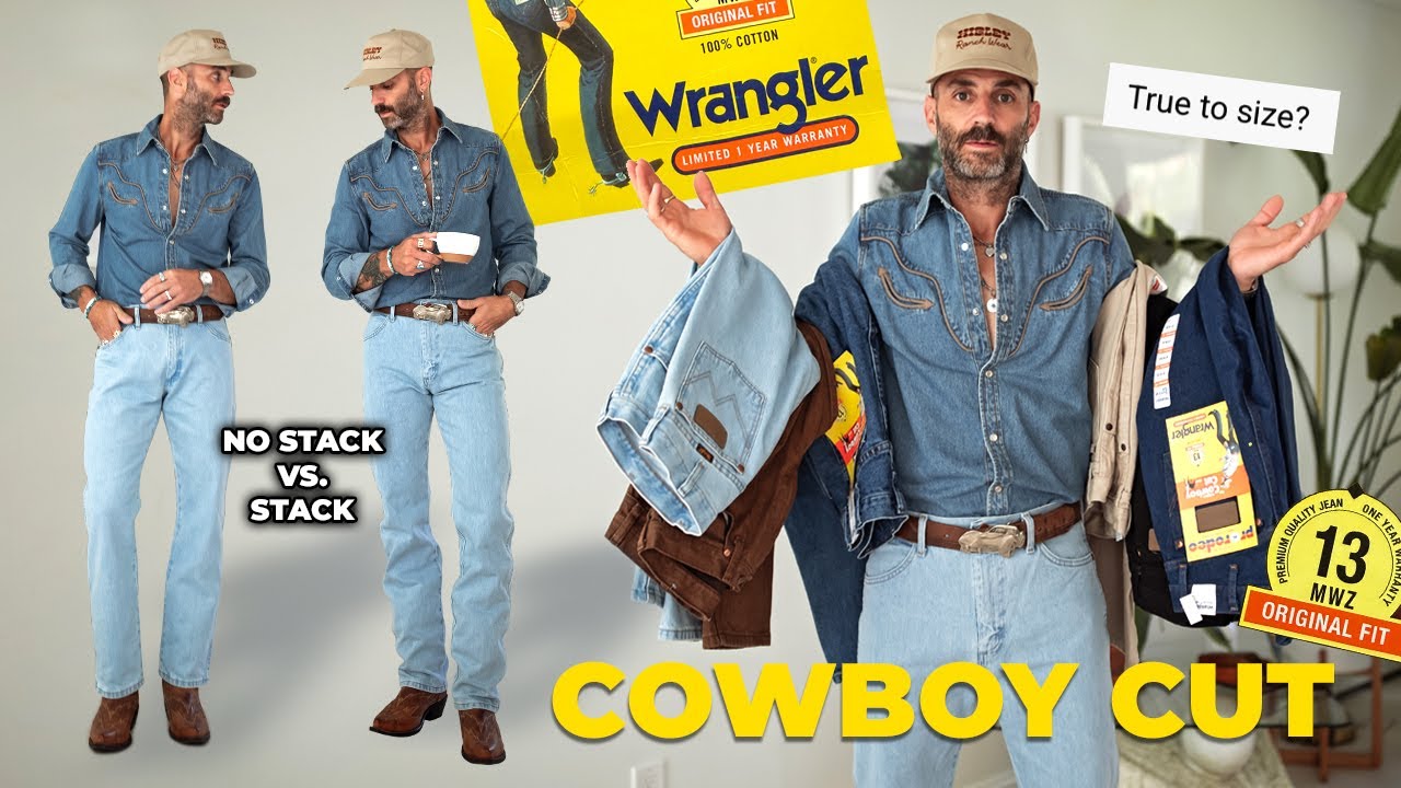 Джинсы Wrangler Cowboy Cut Original Fit! Складчатые и нескладчатые.