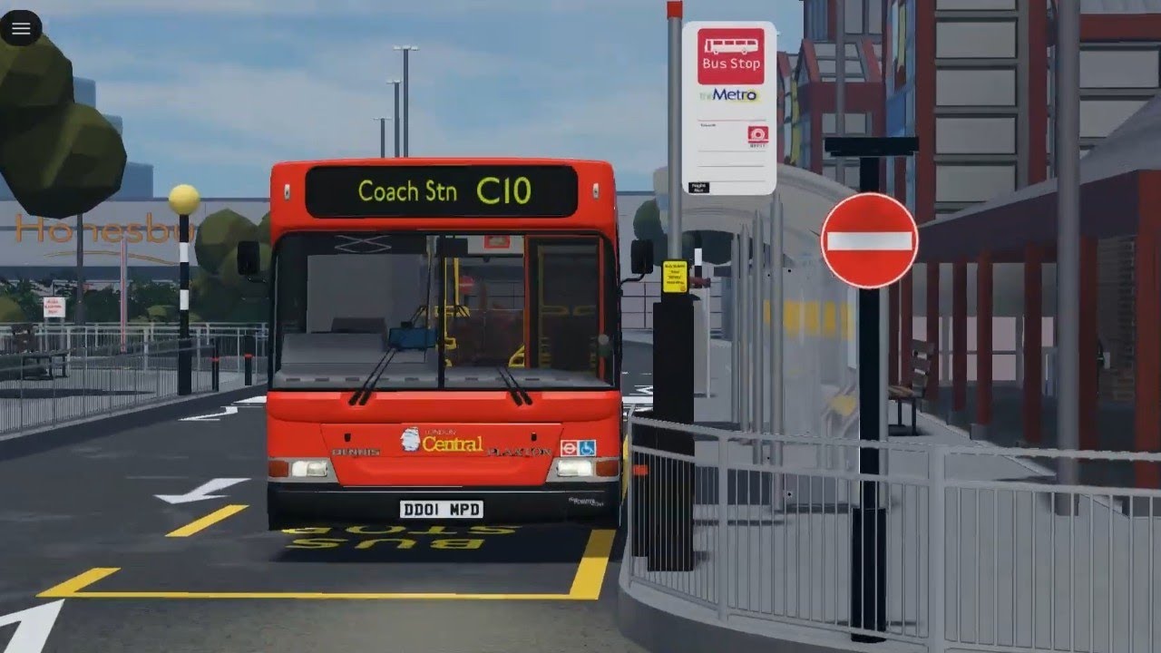 Roblox Bathwick Town route C10 (Part 1)