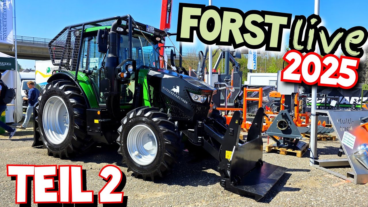 Forst Live 2025 | Teil 2 | MONSTER-MASCHINEN | Die Suche nach Rückewagen und Sägespaltautomaten