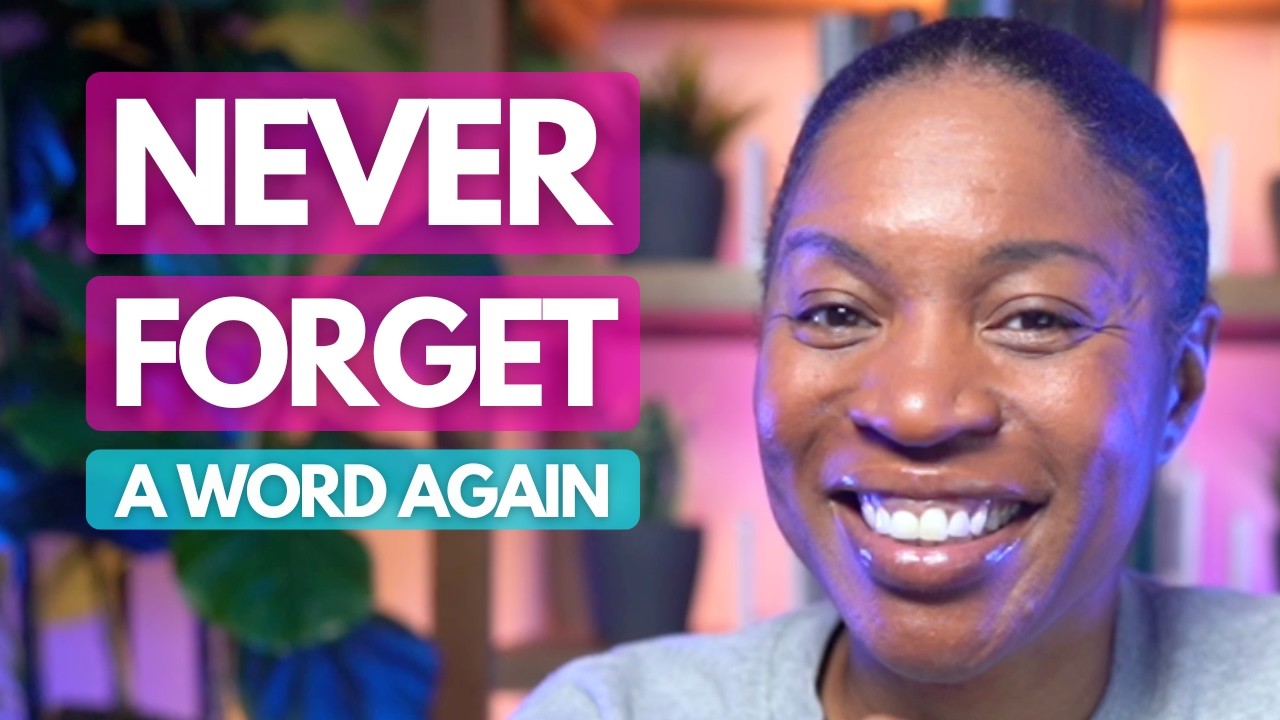 5-Step English Memory Technique : Never Forget English Words Again