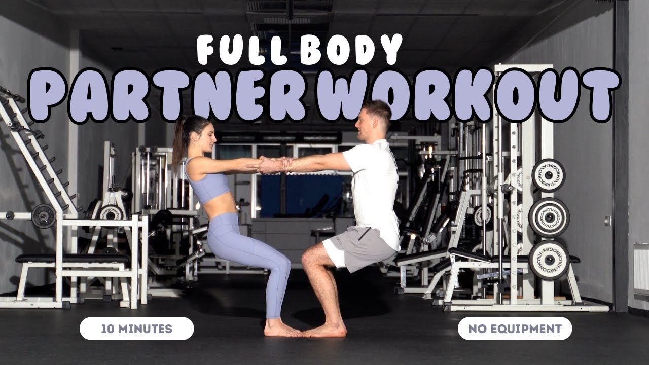 10 Minute Full Body Partner Workout (No Equipment)
